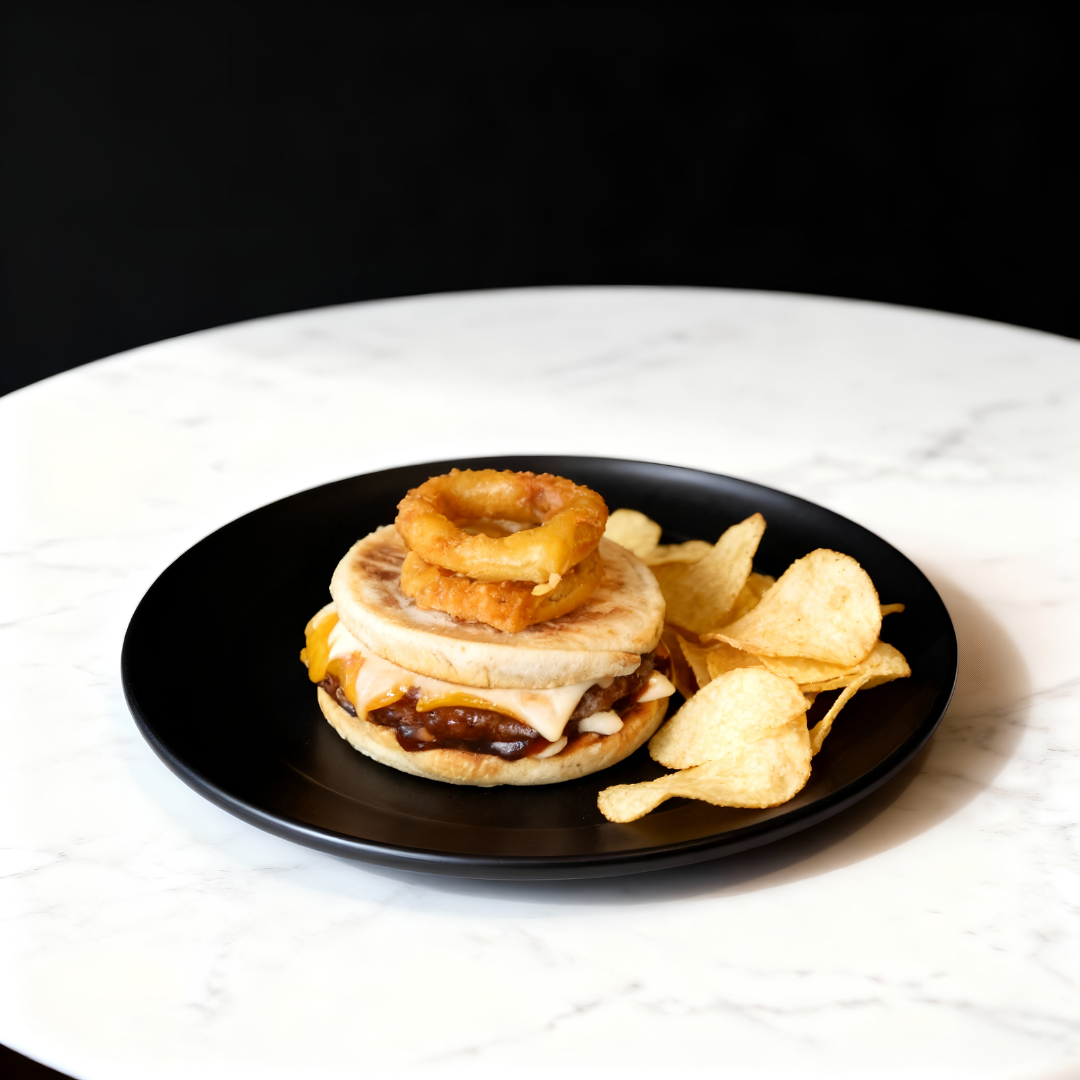 Prego Beef Rib Burger Meal